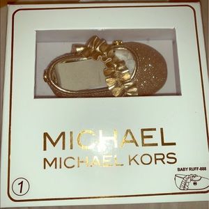 Baby girl Michael Kors ballet shoes